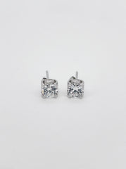 2 Carat Total Bull Head Stud Earrings
