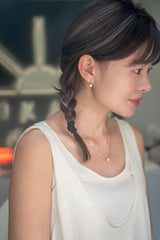 7.5-8mm Akoya Cultured Pearl Curve Studs