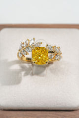 2.29 Carat Cushion-shaped Lab Grown Diamond Ring