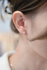 【MIKIMOTO】Akoya Cultured Pearl Earrings