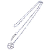 Tarowashimi Silver Chain With Hook And Ring