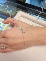 Wave Necklet In 18K Gold