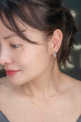 Twisted Two-tone Stud Earrings