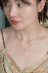 1 Carat Round Lab Grown Diamond Necklace