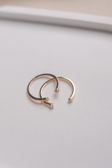 K14 Rose Gold Natural Diamond Ring