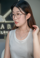 Diamond Loop Full Motif Diamond Pendant Small