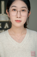 1.53 Carat Square Diamond Necklace