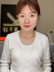 Sweater Necklace In 18K Yellow Gold