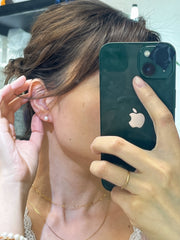 【MIKIMOTO】Akoya Cultured Pearl Stud Earrings Q2 5.75mm