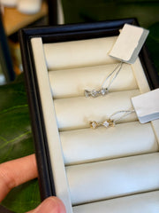 0.5 Carat Square Diamond Ear Cuff In 10K Yellow Gold