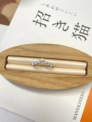 0.8 Carat Lab Grown Diamond Ring In PT750