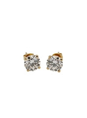 2 Carat Total Lab-Grown Diamond Stud Earrings