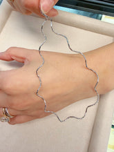 Wave Necklet In 18K Gold