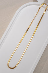 3.5mm Snake Chain In 18K Yellow Gold 42cm