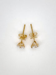 0.8 Carat Total Lab-Grown Diamond Stud Earrings