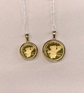 24K+18K Teddy Bear Gold Coin