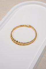 Spring Bracelet In 18K Yellow&White&Rose Gold