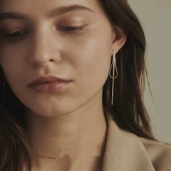 【COCOSHNIK】Tassel Earrings