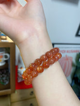 金太阳石9mm手串 手围14.5-16cm可带