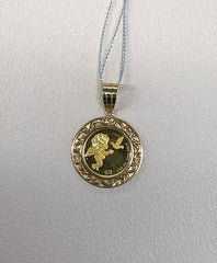 24K+18K Angel Gold Coin, Diameter:19mm, 2.86g
