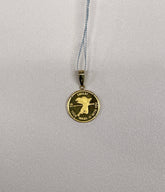 24K+18K Angle Gold Coin, Diameter: 14.4mm, 1.57g