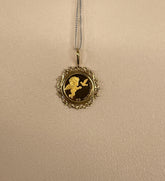 24K+18K Gold Coin, Diameter:20mm, 2.66g