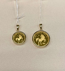 24K+18K Unicorn Gold Coin