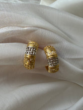 0.11 Carat Natural Diamond Stud Earrings In 18K Yellow Gold