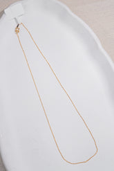 Plain Gold Necklace