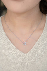 0.86 Carat Butterfly Lab Grown Diamond Necklace