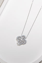 Diamond Loop Full Motif Diamond Pendant Medium
