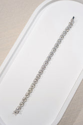 6.89 Carat Four-leaf Clover Bracelet