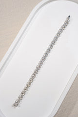 6.89 Carat Four-leaf Clover Bracelet