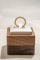 Spring&Open Ring In 18K Yellow Gold