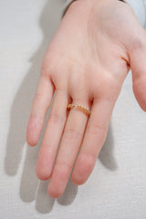 Spring&Open Ring In 18K Yellow Gold
