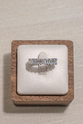 5 Carat Emerald Cut Lab Grown Diamond Ring