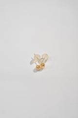 Small Gold Ball Stud Earrings