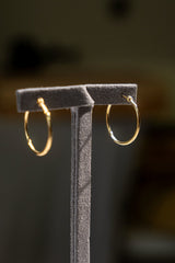 20mm Shiny Hoop Earrings