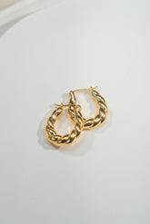 Twisted Hoops Earrings