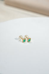 Emerald Stud Earrings