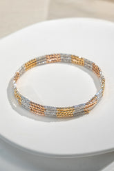 Multi functional three-colour bracelet&necklace