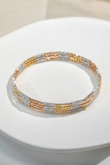 Multi functional three-colour bracelet&necklace