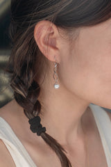 8.5-9mm Akoya Cultured Pearl Drop Earrings