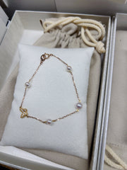 【MIKIMOTO】Akoya Cultured Pearl Bracelet