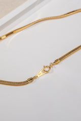 3.5mm Snake Chain In 18K Yellow Gold 42cm
