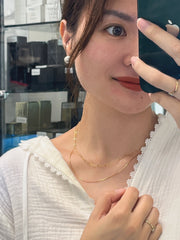 lace-style necklace