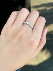 0.55 Carat Lab Grown Diamond Ring In PT750