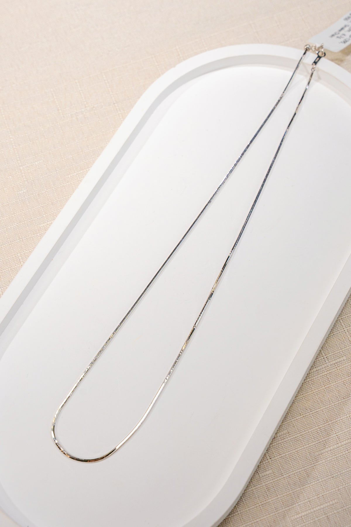 1.2mm Snake Chain In 18K Yellow&White Gold 45cm