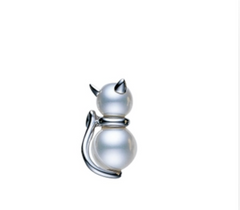 【MIKIMOTO】Akoya Cultured Pearl Brooch