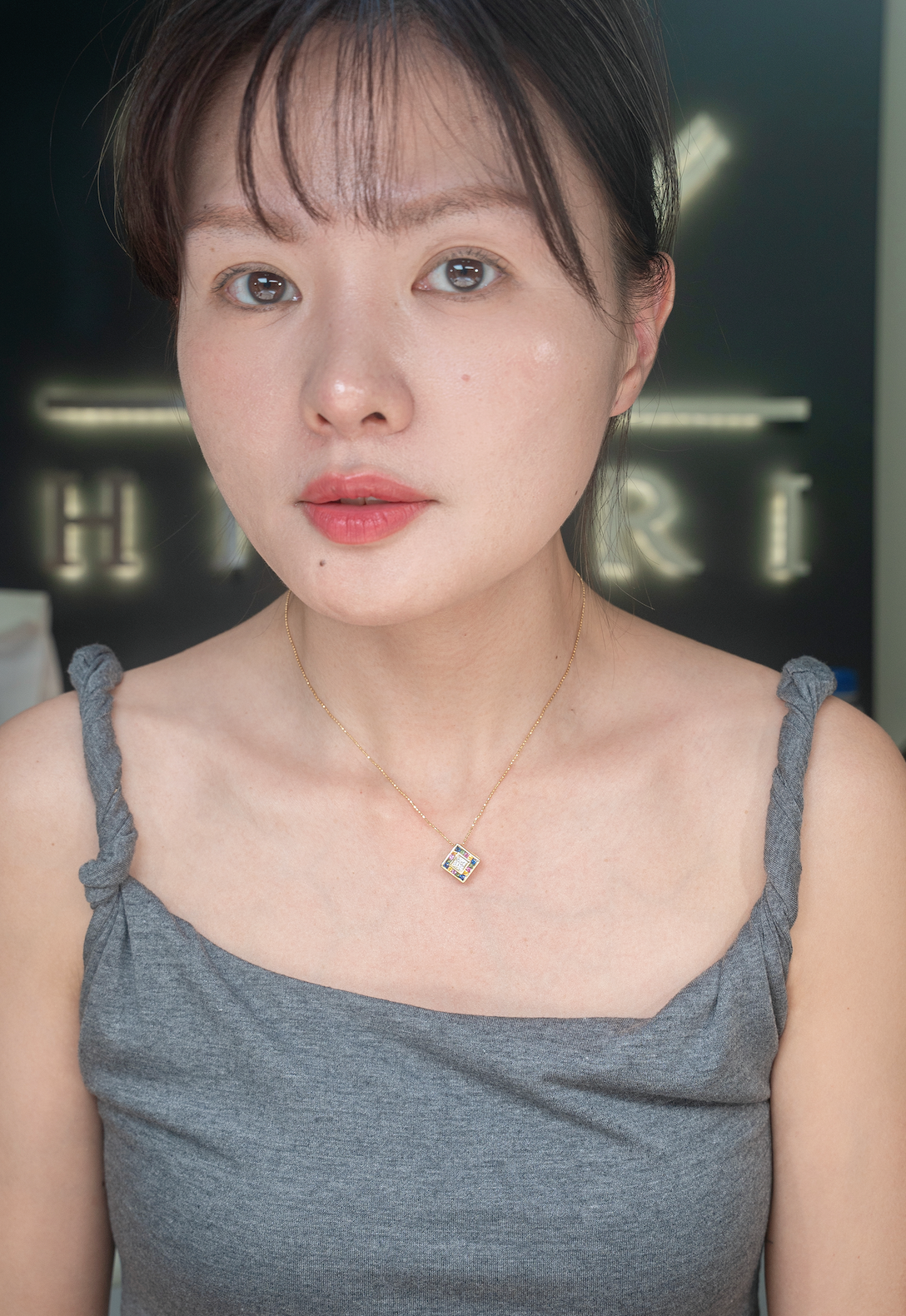 Gemstone necklace
